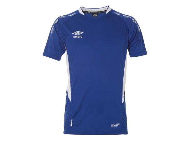 UMBRO UX-1 Jersey SS Blå/Vit XL Matchtröja kort ärm 